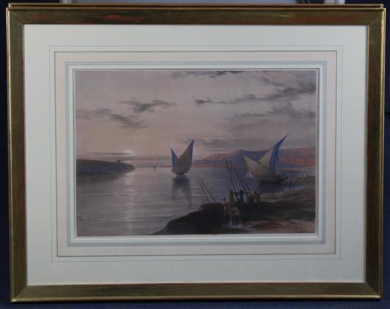 Haghe After David Roberts Hager Setsilis, 13.25 x 19.5in.